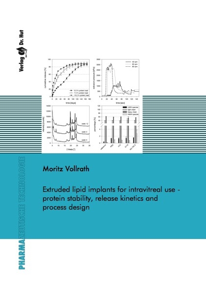 Extruded lipid implants for intravitreal use - protein stability, release kinetics and process design - Moritz Vollrath