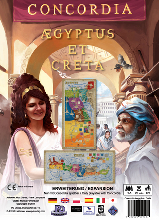 Concordia, Aegyptus et Creta (Spiel-Zubehör)