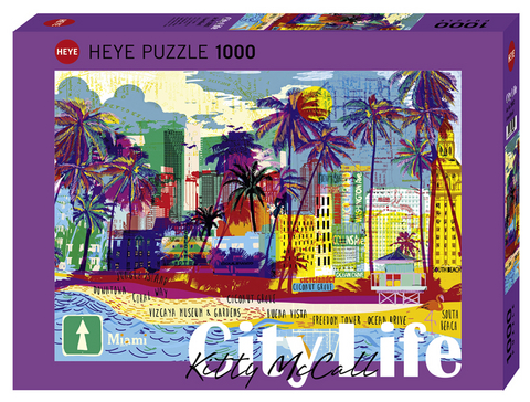 I love Miami! Puzzle - Kitty McCall
