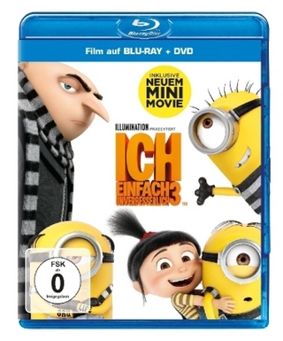 Ich einfach unverbesserlich 3, 1 Blu-ray + 1 DVD