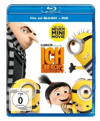 Ich einfach unverbesserlich 3, 1 Blu-ray + 1 DVD