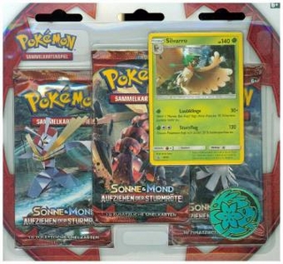 Pokemon, Sonne & Mond 04, 3-Pack Blister (Sammelkartenspiel)