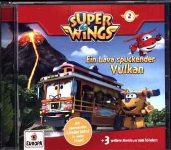 Super Wings - Ein Lava spuckender Vulkan, 1 Audio-CD