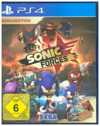 Sonic Forces, 1 PS4-Blu-Ray Disc (Bonusedition)
