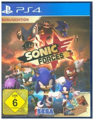 Sonic Forces, 1 PS4-Blu-Ray Disc (Bonusedition)