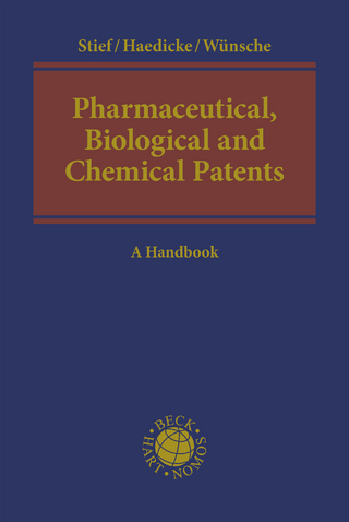 Pharmaceutical, Biological and Chemical Patents
