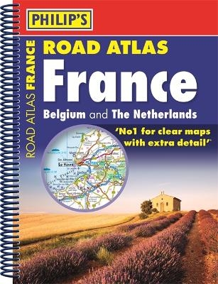 Philip's Road Atlas France, Belgium and The Netherlands