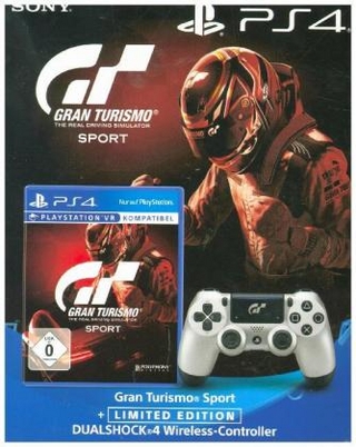 Gran Turismo Sport, 1 PS4-Blu-ray Disc + Dualshock Wireless-Controller (Limited Edition)