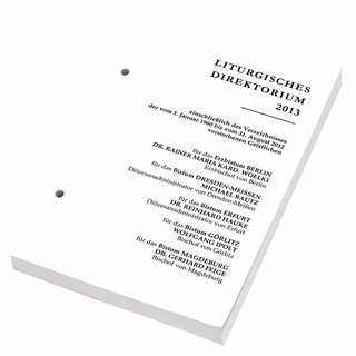 Lithurgisches Direktorium 2013