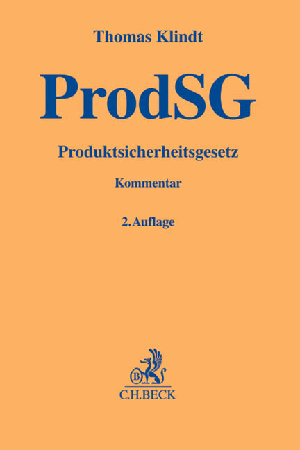 Produktsicherheitsgesetz ProdSG - 