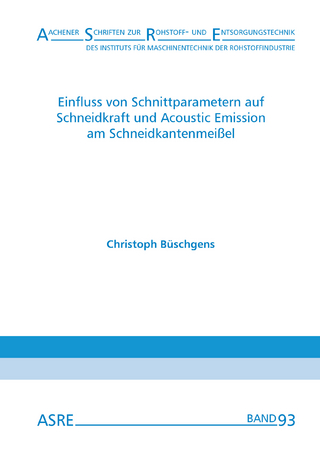 Einfluss von Schnittparametern auf Schneidkraft und Acoustic Emission am Schneidkantenmeißel