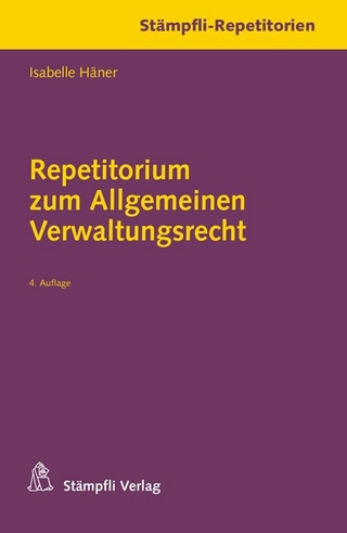 Repetitorium zum Allgemeinen Verwaltungsrecht