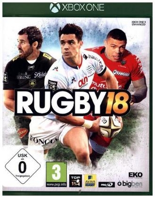 Rugby 18, 1 Xbox One-Blu-ray Disc