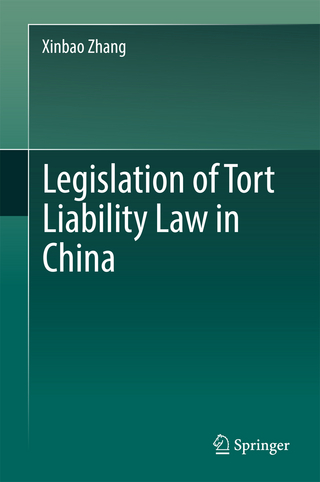 Legislation of Tort Liability Law in China