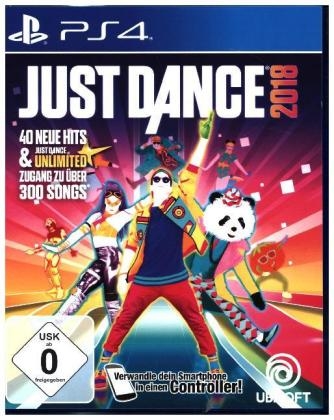 Just Dance 2018, 1 PS4-Blu-ray-Disc