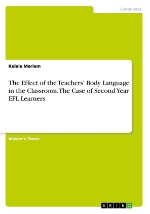 The Effect of the Teachers' Body Language in the Classroom. The Case of Second Year EFL Learners - Kelala Meriem