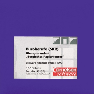 Stammdaten des Bergischen Papierkontors - Büroberufe / Datendiskette für Lexware
