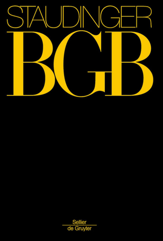 J. von Staudingers Kommentar zum Bürgerlichen Gesetzbuch mit Einführungsgesetz... / Staudinger Mietrecht und WEG