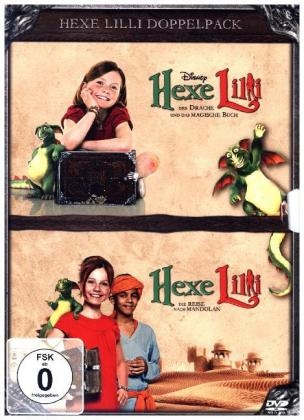 Hexe Lilli, Der Drache und das magische Buch / Hexe Lilli, Die Reise nach Mandolan, 2 DVDs