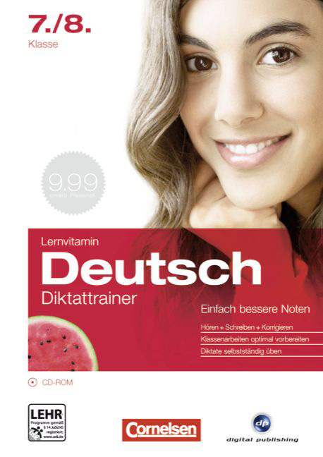 Lernvitamine - Lernvitamin Deutsch / 7./8. Schuljahr - Diktattrainer