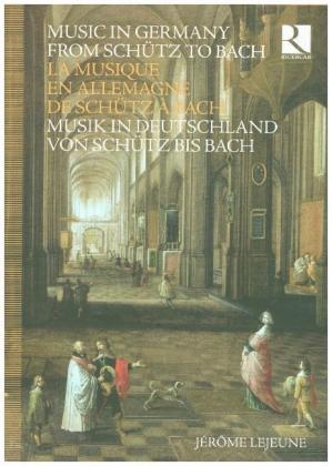 Musik in Deutschland von Schütz bis Bach / Music In Germany From Schütz To Bach, 8 Audio-CDs + 1 Buch