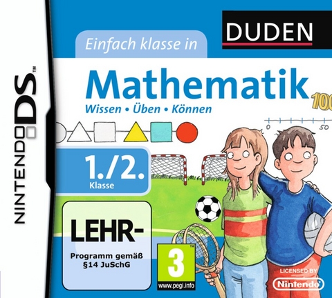 Duden-Trainer f&uuml;r Nintendo DS - Einfach klasse in Mathematik / 1./2. Klasse - DS-Karte
