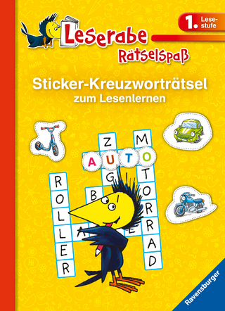 Sticker-Kreuzworträtsel zum Lesenlernen (1. Lesestufe)