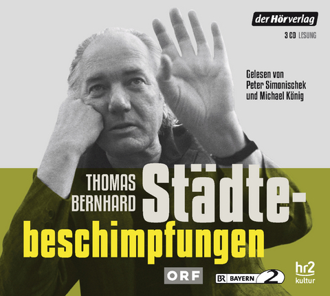 St&auml;dtebeschimpfungen - Thomas Bernhard