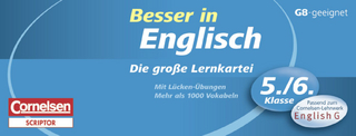 Besser in der Sekundarstufe I - Englisch - Die große Lernkartei / 5./6. Schuljahr - 550 Karteikarten