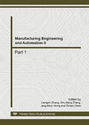 Manufacturing Engineering and Automation II - 