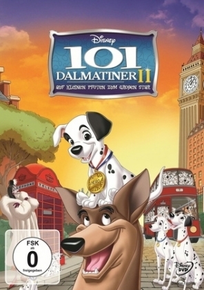 101 Dalmatiner 2 - Auf kleinen Pfoten zum großen Star, 1 DVD