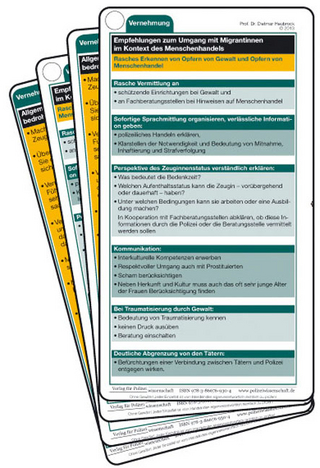Einsatzkarten Vernehmung