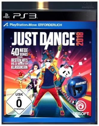 Just Dance 2018, 1 PS3-Blu-ray-Disc