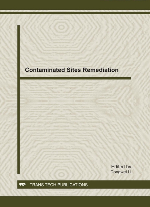 Contaminated Sites Remediation - 