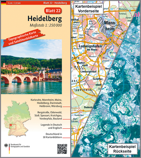 Heidelberg -  BKG - Bundesamt f&uuml;r Kartographie und Geod&auml;sie