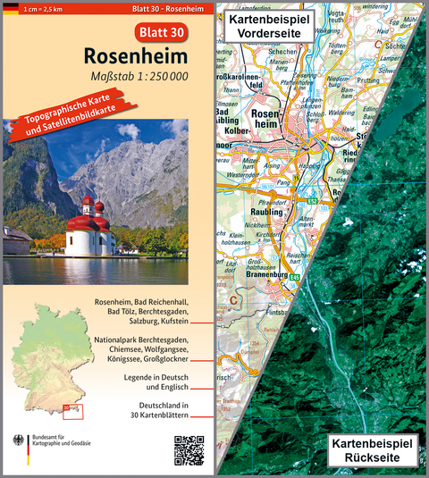 Rosenheim -  BKG - Bundesamt f&uuml;r Kartographie und Geod&auml;sie