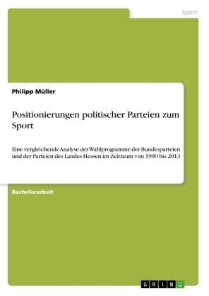 Positionierungen politischer Parteien zum Sport