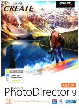 PhotoDirector 9 Ultra, 1 DVD-ROM
