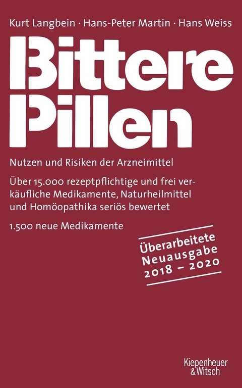Bittere Pillen 2018-2020 - Kurt Langbein, Hans-Peter Martin, Hans Weiss