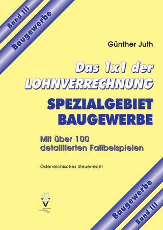 Das 1x1 der Lohnverrechnung