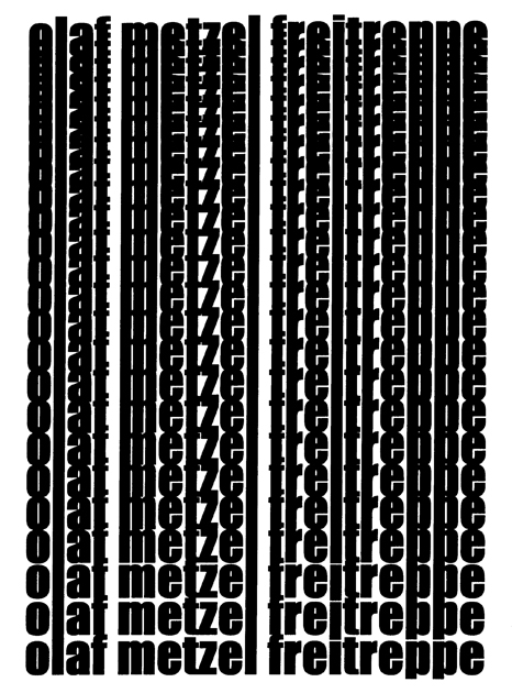 Freitreppe - Olaf Metzel