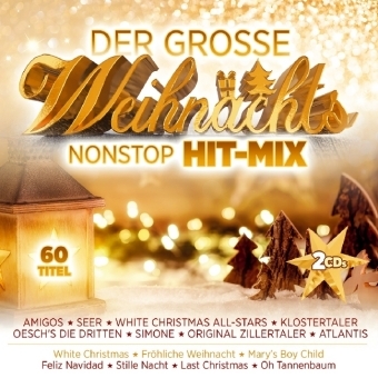 Der gro&szlig;e Weihnachts-Nonstop Hit-Mix, 2 Audio-CDs -  Various