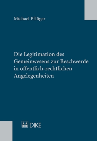 Die Legitimation des Gemeinwesens zur Beschwerde in öffentlich-rechtlichen Angelegenheiten