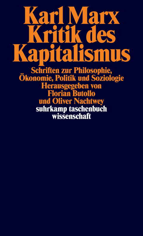 Kritik des Kapitalismus - Karl Marx