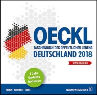 OECKL. Taschenbuch des &Ouml;ffentlichen Lebens &ndash; Deutschland 2018 &ndash; CD-ROM - 