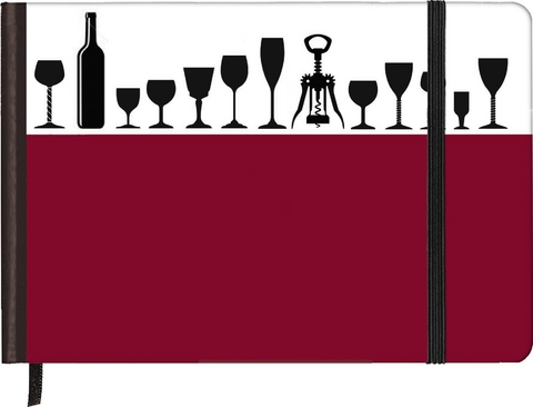 TrendLine Silhouettes Wine 15x10