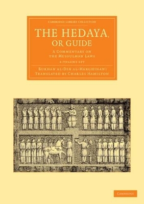 The Hedaya, or Guide 4 Volume Set