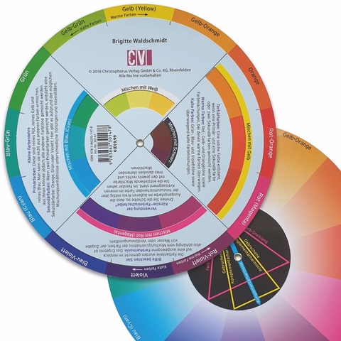 Die K&uuml;nstler-Farbmischscheibe