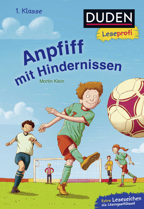 Duden Leseprofi – Anpfiff mit Hindernissen, 1. Klasse - Martin Klein