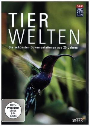 Tierwelten - Die schönsten Dokumentationen aus 25 Jahren UNIVERSUM, 3 DVD